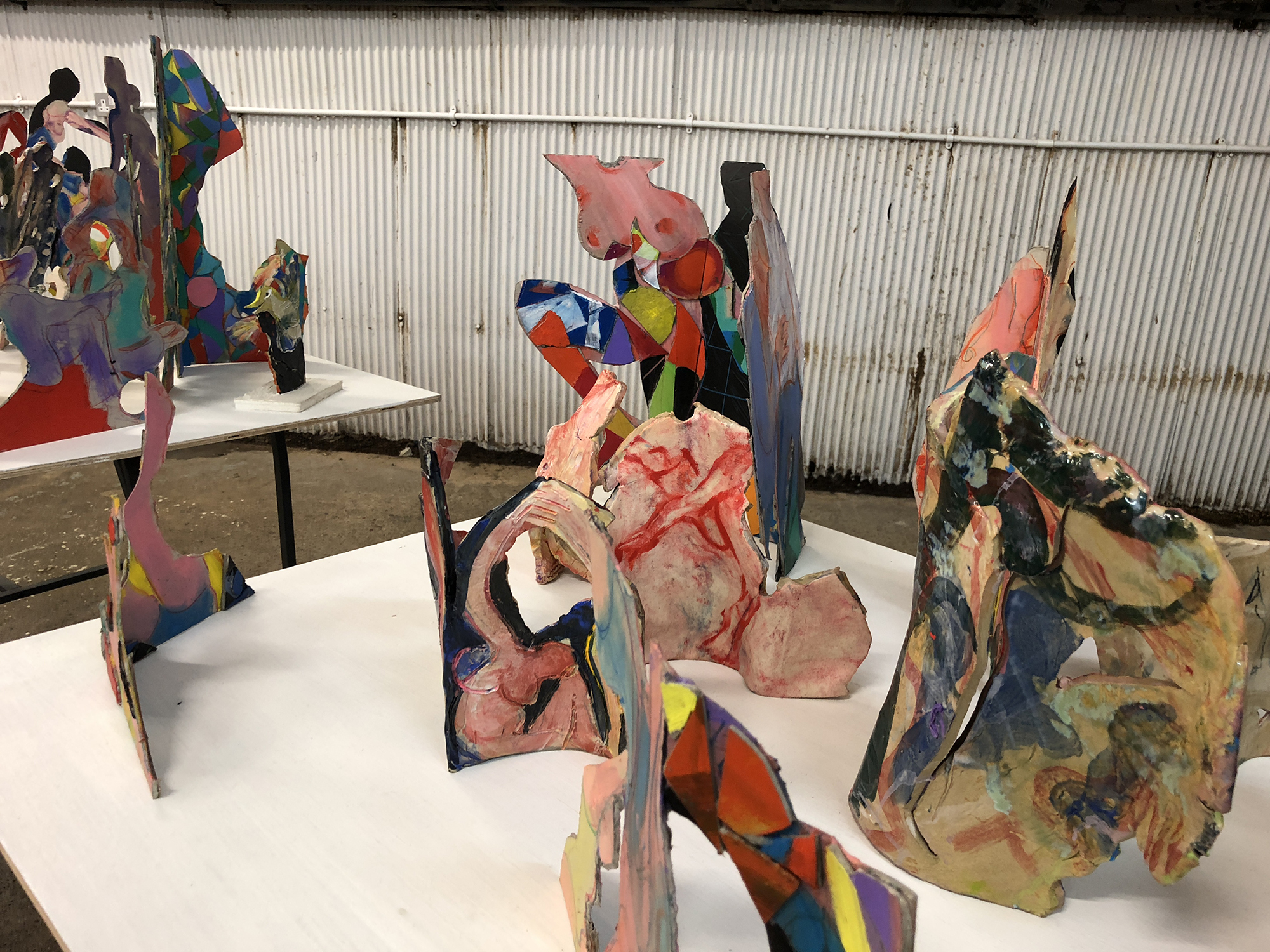 Clay cutouts